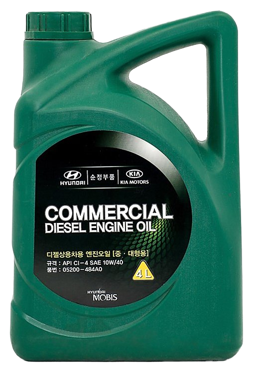 Моторное масло Hyundai/Kia Commercial Diesel 10W-40, 4л